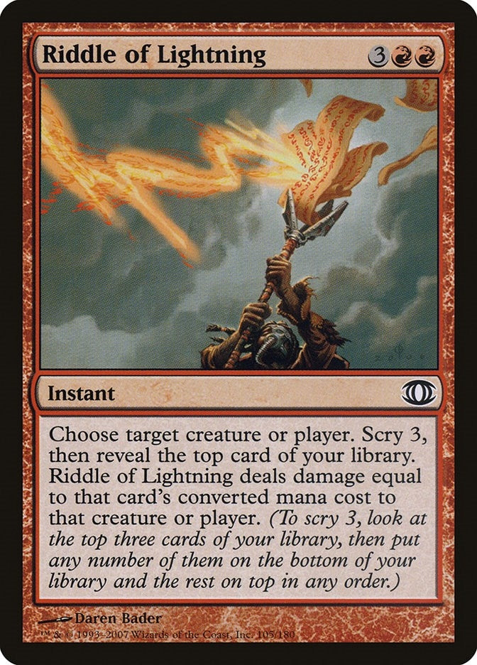 Riddle of Lightning (105) [FUT] - MTG Single