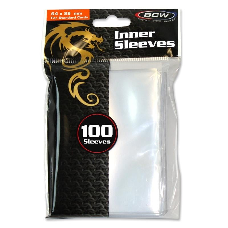 Image for Inner Sleeves Standard - Clear (100-Pack) - Card Sleeves