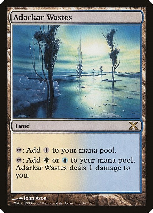 Adarkar Wastes (347) [10E] - MTG Single