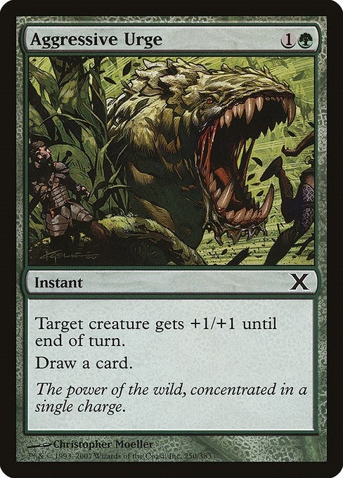 Aggressive Urge (250) [10E] - MTG Single