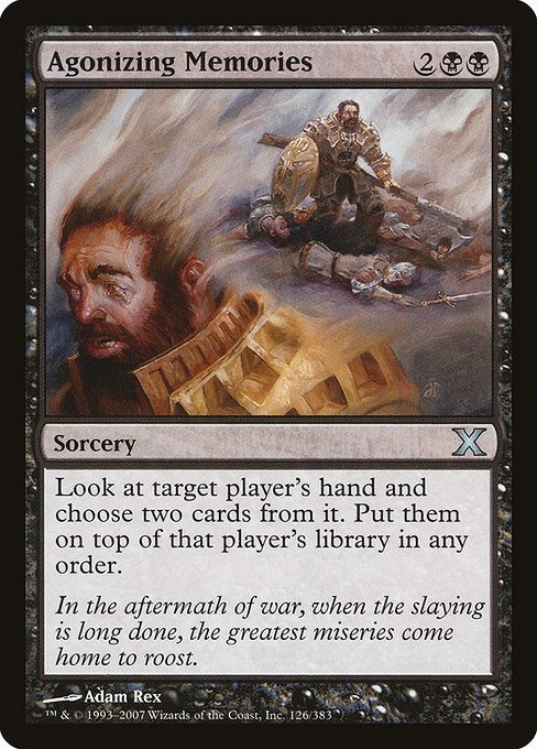 Agonizing Memories (126) [10E] - MTG Single