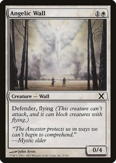 Angelic Wall (5) [10E] - MTG Single