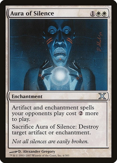 Aura of Silence (6) [10E] - MTG Single