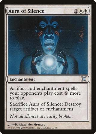 Aura of Silence (6) [10E] - MTG Single