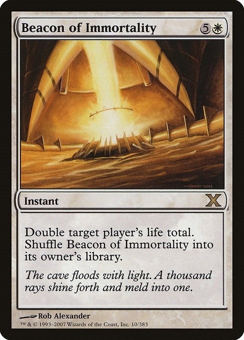 Beacon of Immortality (10) [10E] - MTG Single