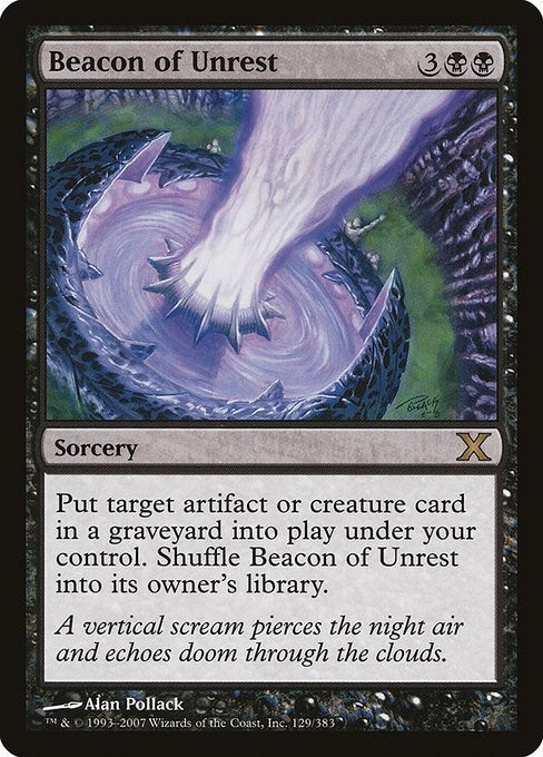 Beacon of Unrest (129) [10E] - MTG Single