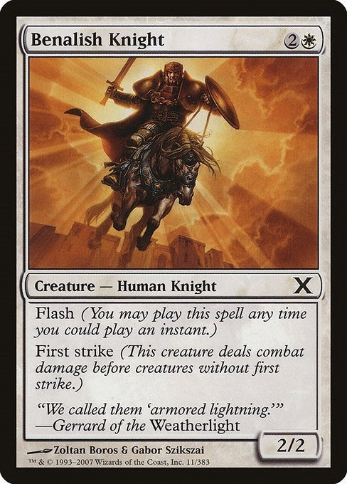 Benalish Knight (11) [10E] - MTG Single