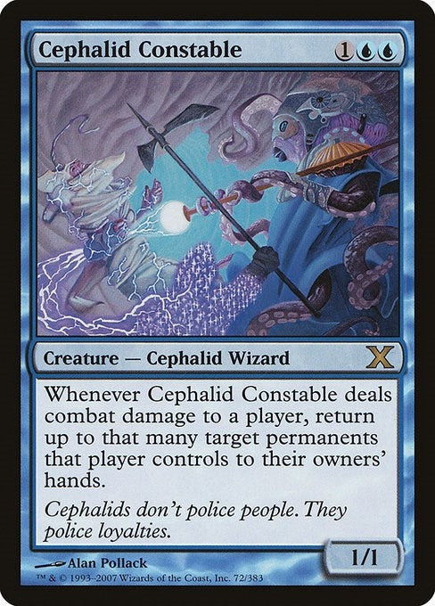 Cephalid Constable (72) [10E] - MTG Single