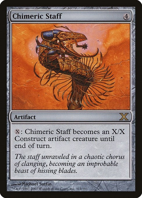 Chimeric Staff (313) [10E] - MTG Single