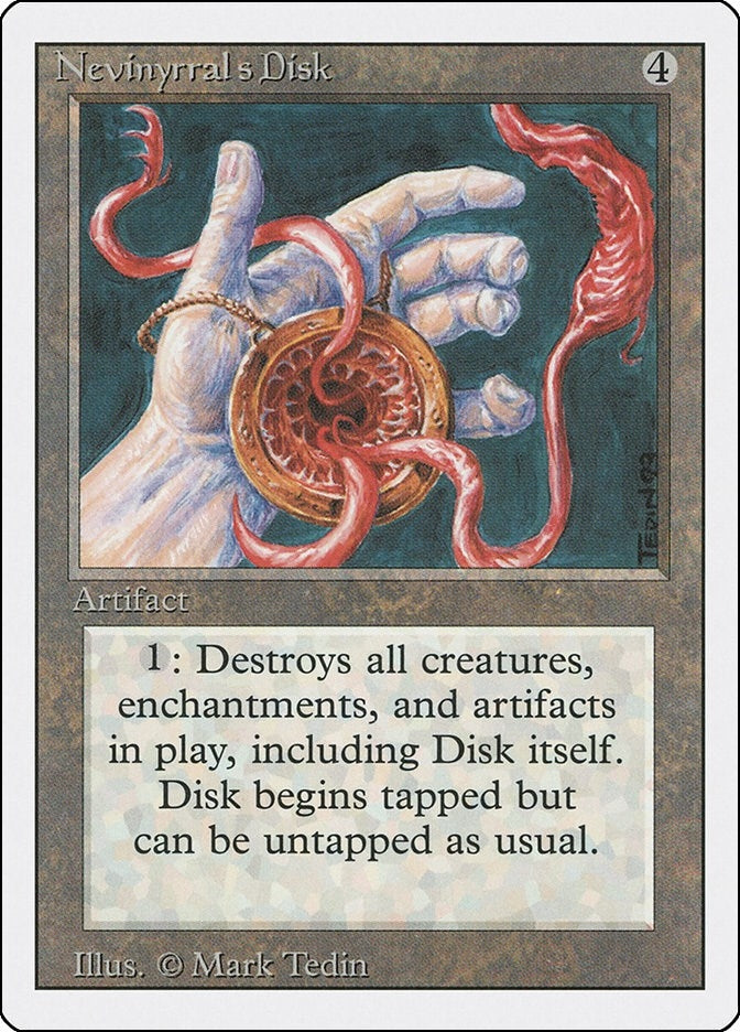Nevinyrral’s Disk [3ED] - MTG Single