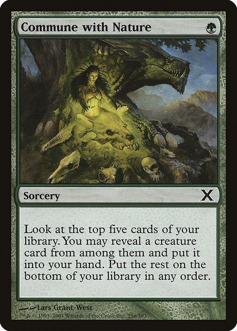 Commune with Nature (256) [10E] - MTG Single