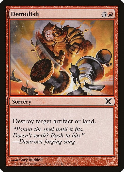 Demolish (196) [10E] - MTG Single