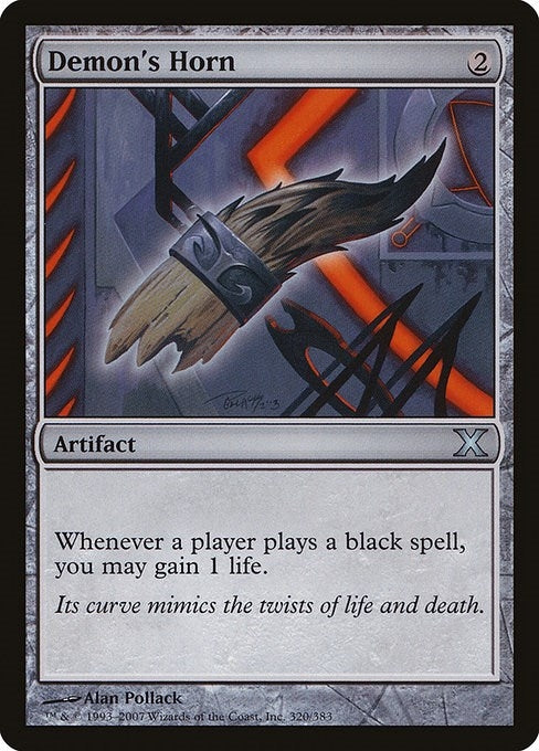 Demon’s Horn (320) [10E] - MTG Single