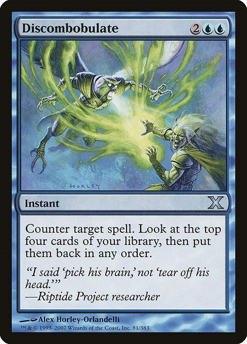 Discombobulate (81) [10E] - MTG Single