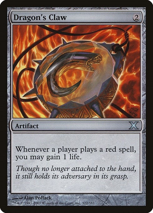 Dragon’s Claw (322) [10E] - MTG Single