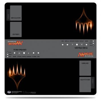 2-Player 24’’ x 24’’ Battlefield Playmat for Magic (Planeswalker symbol) - Playmats Sealed