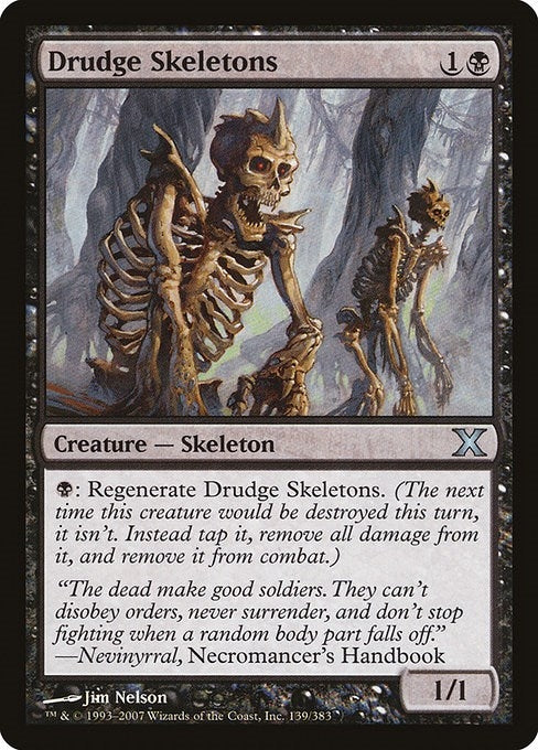 Drudge Skeletons (139) [10E] - MTG Single