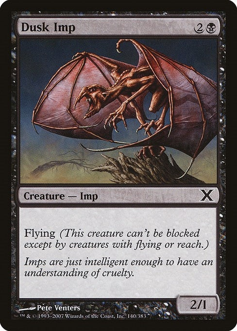 Dusk Imp (140) [10E] - MTG Single