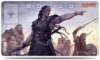 Commander 2016 Playmat Saskia the Unyielding for Magic - Playmats Sealed