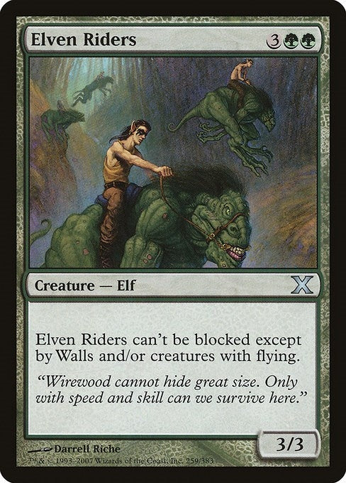 Elven Riders (259) [10E] - MTG Single