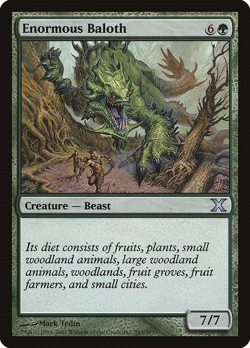 Enormous Baloth (263) [10E] - MTG Single
