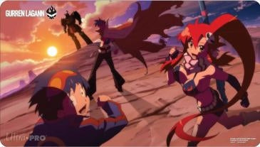 Gurren Lagann Playmat - Sunset - Playmats Sealed