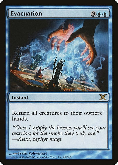 Evacuation (83) [10E] - MTG Single