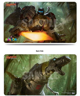 Magic Playmat - HASCON 2017 Limited Edition - Double-Sided Playmat - Grimlock - Playmats Sealed