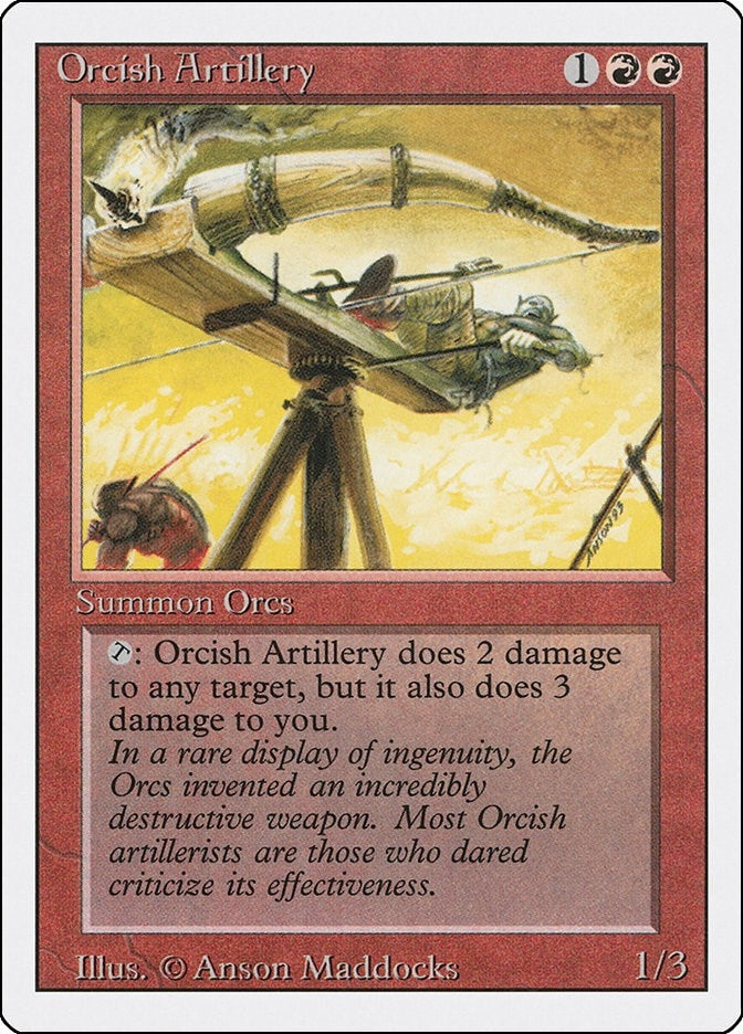 Orcish Artillery [3ED] - MTG Single