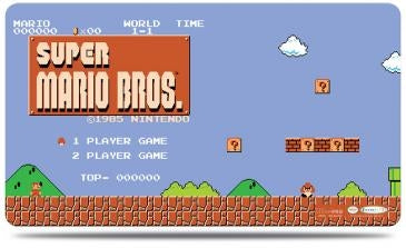 Super Mario: Level 1-1 Playmat with Playmat Tube - Playmats Sealed