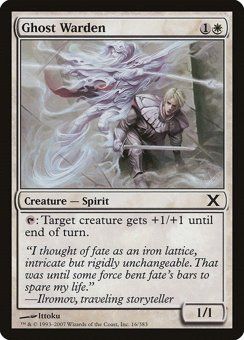 Ghost Warden (16) [10E] - MTG Single