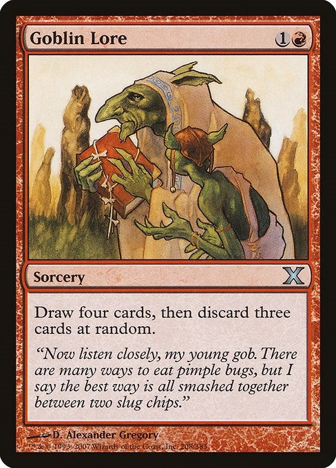 Goblin Lore (208) [10E] - MTG Single