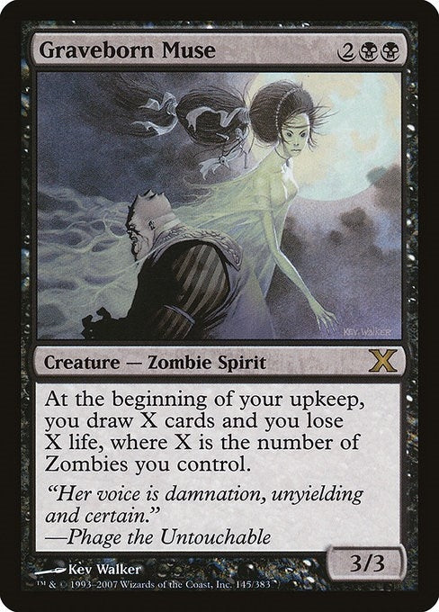 Graveborn Muse (145) [10E] - MTG Single