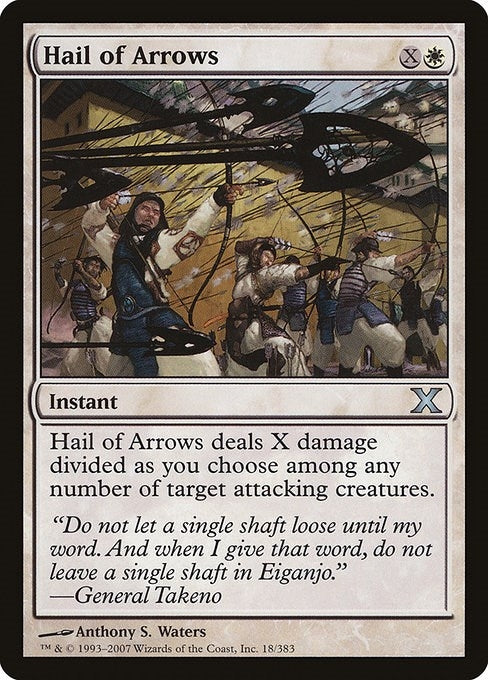 Hail of Arrows (18) [10E] - MTG Single