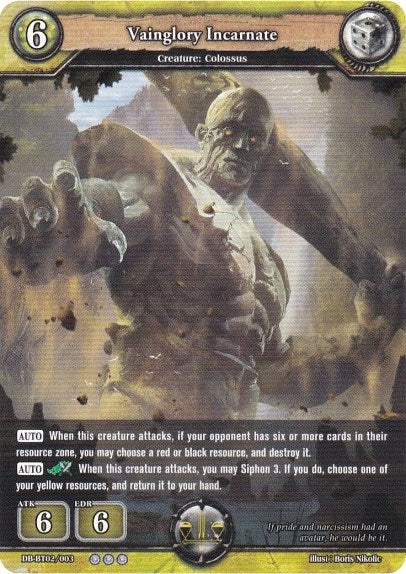 Vainglory Incarnate (2003) [BP02] - Dragoborne Single