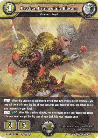 Bacchus Patron of the Blossom (2004) [BP02] - Dragoborne Single