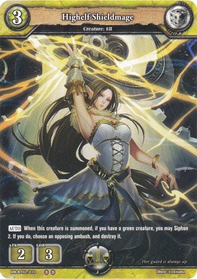 Highelf Shieldmage (2010) [BP02] - Dragoborne Single