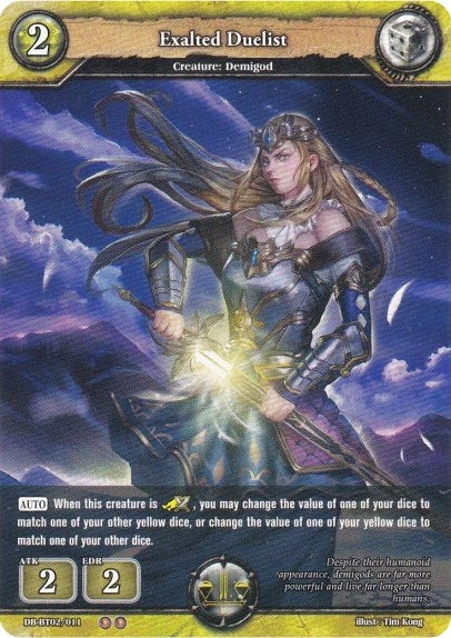 Exalted Duelist (2011) [BP02] - Dragoborne Single
