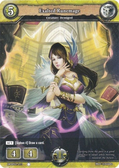 Exalted Runemage (2013) [BP02] - Dragoborne Single