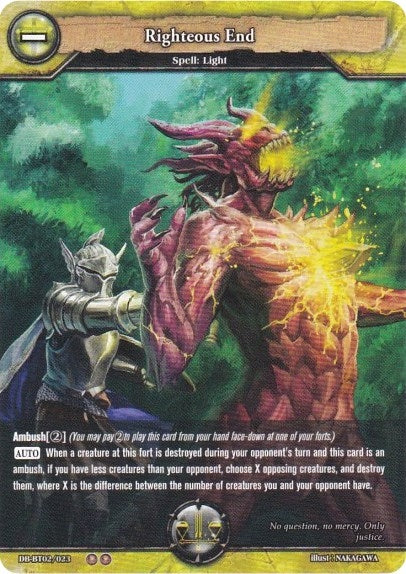 Righteous End (2023) [BP02] - Dragoborne Single