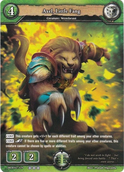 Axel Little Fang (2029) [BP02] - Dragoborne Single
