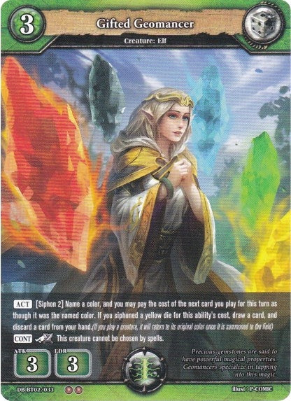 Gifted Geomancer (2033) [BP02] - Dragoborne Single