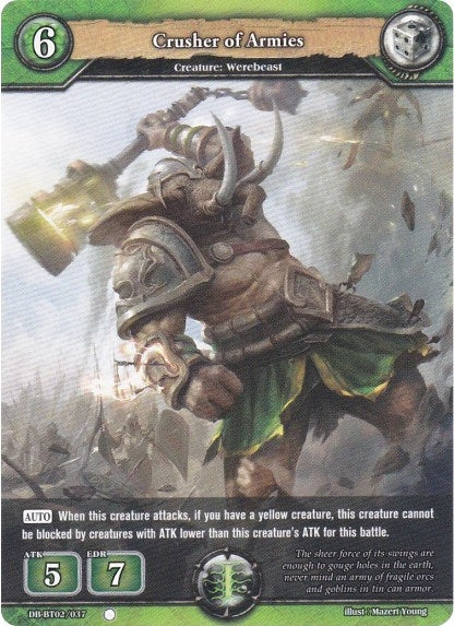 Crusher of Armies (2037) [BP02] - Dragoborne Single