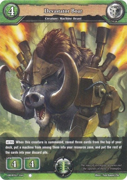 Devastator Boar (2040) [BP02] - Dragoborne Single