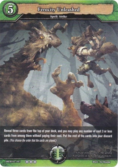 Ferocity Unleashed (2045) [BP02] - Dragoborne Single
