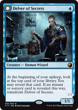 Delver of Secrets (7) [V17] - MTG Single