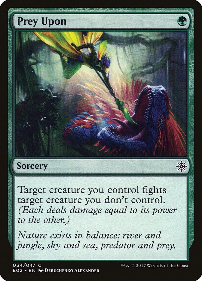 Prey Upon (34) [E02] - MTG Single