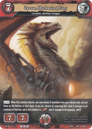 Zavzas Mechanized Fury (2075) [BP02] - Dragoborne Single