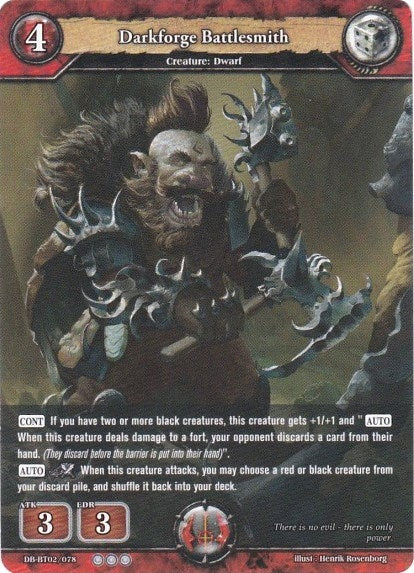 Darkforge Battlesmith (2078) [BP02] - Dragoborne Single