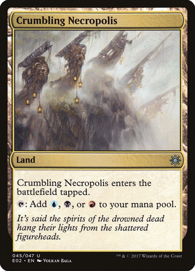 Crumbling Necropolis (45) [E02] - MTG Single